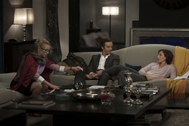Une scène du film Crime d'amour