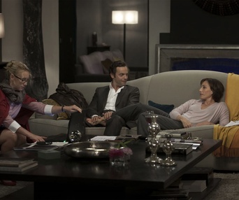 Une scène du film Crime d'amour