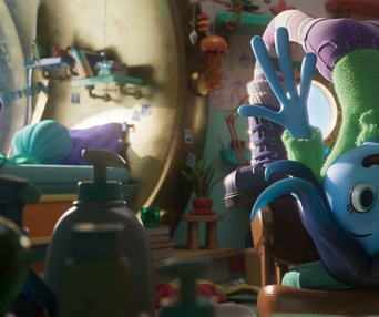 Une scène du film Ruby Gillman, Teenage Kraken