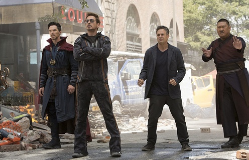 Une scène du film Avengers: Infinity War