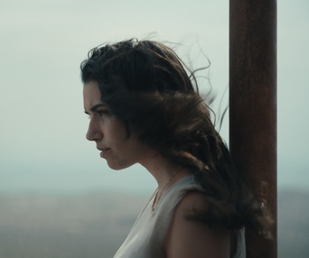 Une scène du film Fall