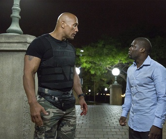 Une scène du film Central Intelligence
