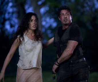 Une scène du film The Expendables