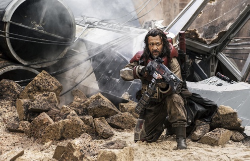 Une scène du film Rogue One: A Star Wars Story