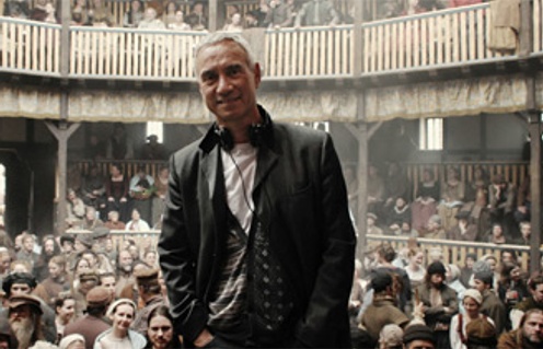 Roland Emmerich sur le plateau de Anonymous