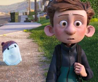 Une scène du film Ron's Gone Wrong
