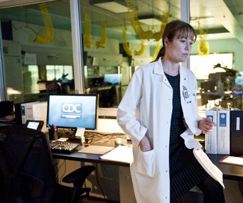 Une scène du film Contagion