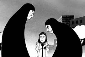 Scène du film Persepolis
