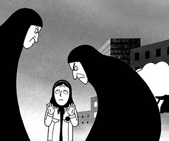 Scène du film Persepolis