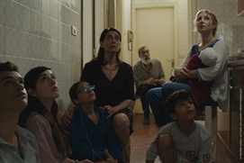 Une scène du film Une famille syrienne Une scène du film Une famille syrienne