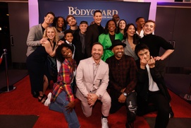 Soir de première pour Le Bodyguard