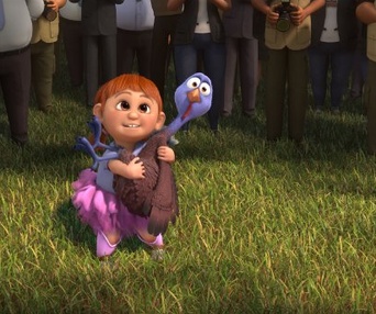 Une scène du film Free Birds