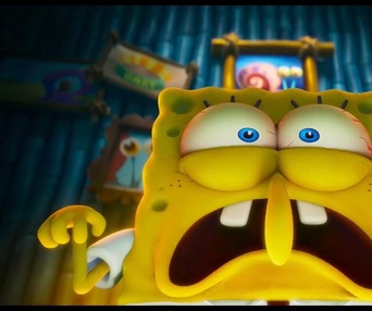 Une scène du film The SpongeBob Movie: Sponge on the Run