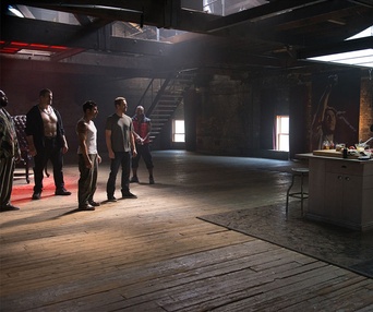 Une scène du film Brick Mansions