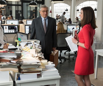 Une scène du film The Intern