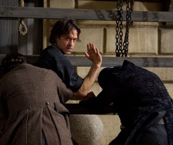 Une scène du film Sherlock Holmes: A Game of Shadows