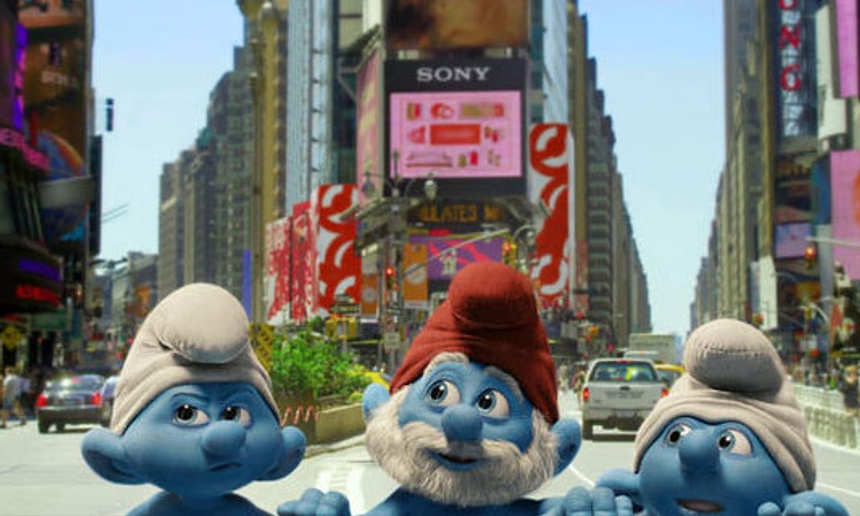 Première image officielle du long métrage sur les Schtroumpfs