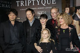 Sur le tapis rouge de Triptyque dans le cadre du FNC 2013