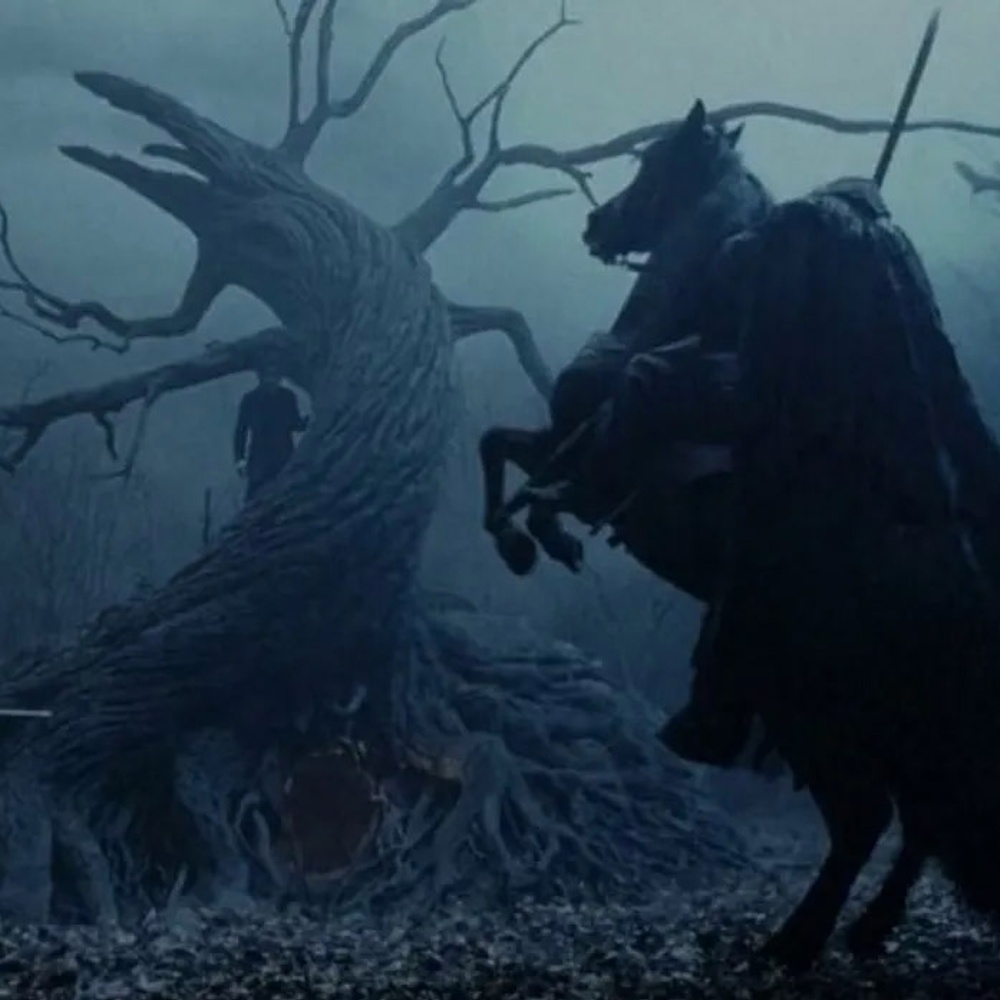 Une scène du film Sleepy Hollow