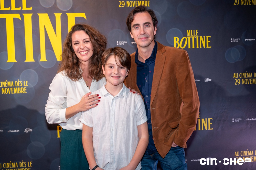 Tapis rouge du film Mlle Bottine