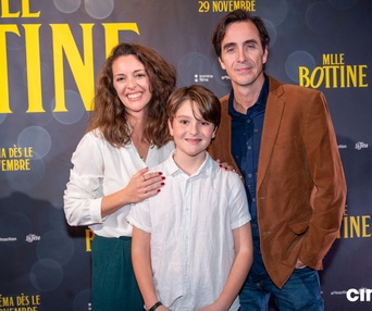 Tapis rouge du film Mlle Bottine