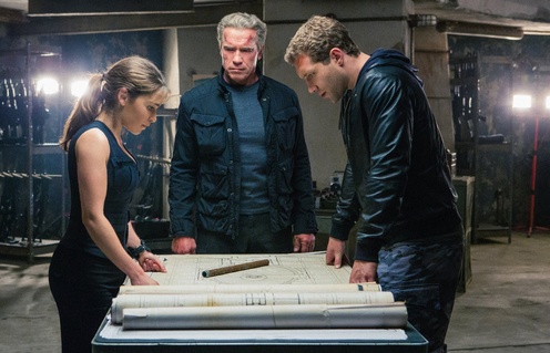 Une scène du film Terminator Genisys