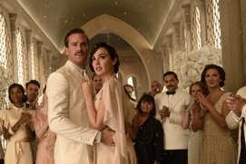 Une scène du film Death on the Nile Une scène du film Death on the Nile