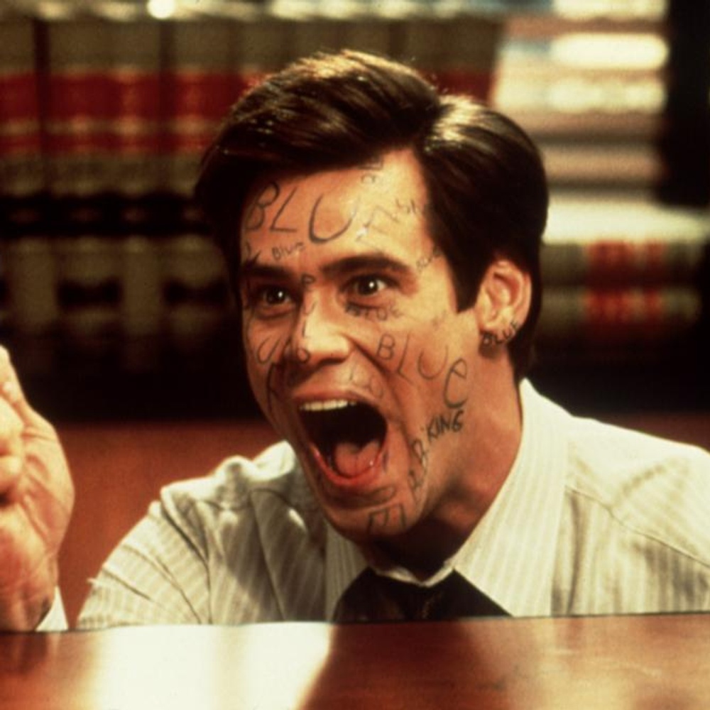 Une scène du film Liar Liar