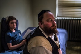 Une scène du film Menashe Une scène du film Menashe