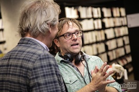 Sur le plateau de Les maîtres du suspense