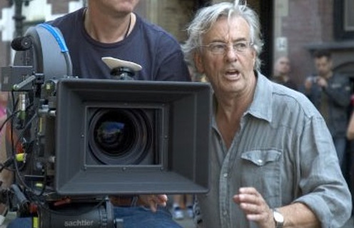 Paul Verhoeven sur le plateau du film Black Book