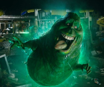 Une scène du film Ghostbusters