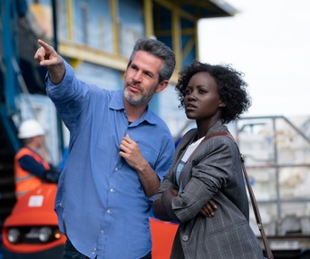 Une scène du film The 355