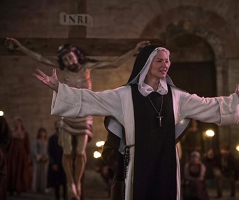 Une scène du film Benedetta