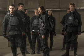 Une scène du film The Hunger Games: Mockingjay - Part 2