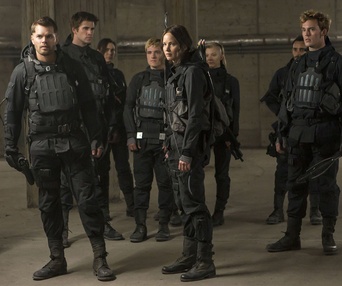 Une scène du film The Hunger Games: Mockingjay - Part 2