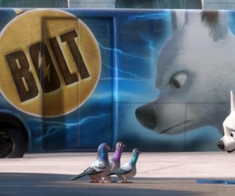 Scène du film Bolt