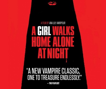 Affiche du film A Girl Walks Home Alone at Night
