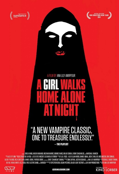 Affiche du film A Girl Walks Home Alone at Night