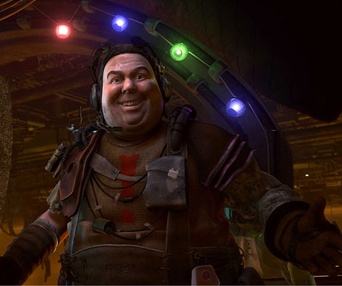 Une scène du film Mars Needs Moms
