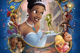 Affiche du film The Princess and the Frog Affiche du film The Princess and the Frog