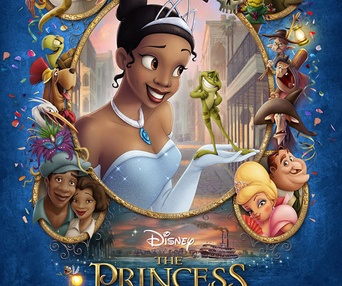Affiche du film The Princess and the Frog