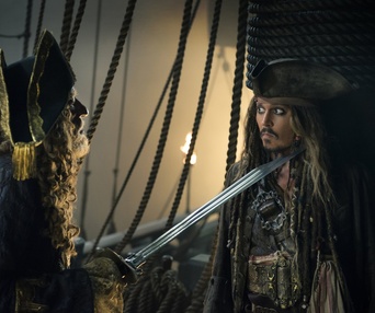 Une scène du film Pirates of the Caribbean: Dead Men Tell No Tales