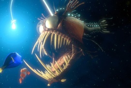 Une scène du film Finding Nemo