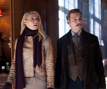 Une scène du film Mortdecai