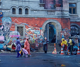 Une scène du film The Zero Theorem