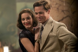 Une scène du film Allied