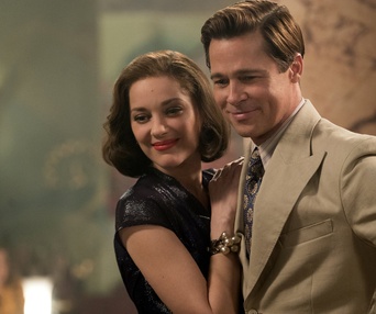 Une scène du film Allied