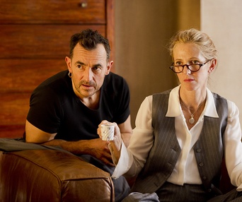 Une scène du film 9 mois ferme
