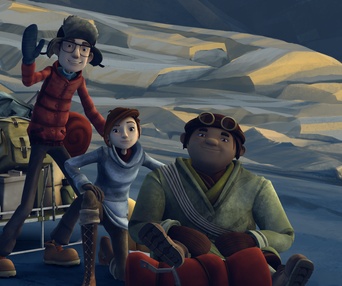 Une scène du film Nelly et Simon : Mission Yéti